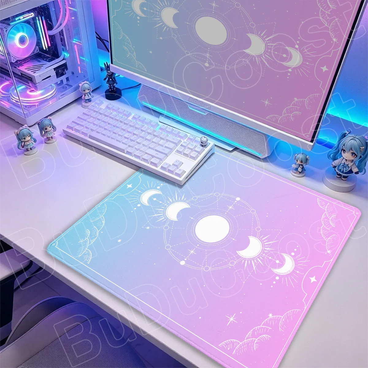 400x450mm Anime Celestial Moon Phases Anti-slip Keyboard Pad Colorful Small Deskmat Gamer Tarot Astrology Aesthetic Rubber Mouse
400x450mm Anime Celestial Moon Phases Anti-slip Keyboard Pad Colorful Small Deskmat Gamer Tarot Astrology Aesthetic Rubber Mouse