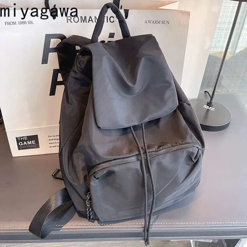 Miyagawa Backpack for Female College Students Casual and Versatile Large Capacity Oxford Cloth Shoulder Travel Backpacks
Miyagawa Backpack for Female College Students Casual and Versatile Large Capacity Oxford Cloth Shoulder Travel Backpacks