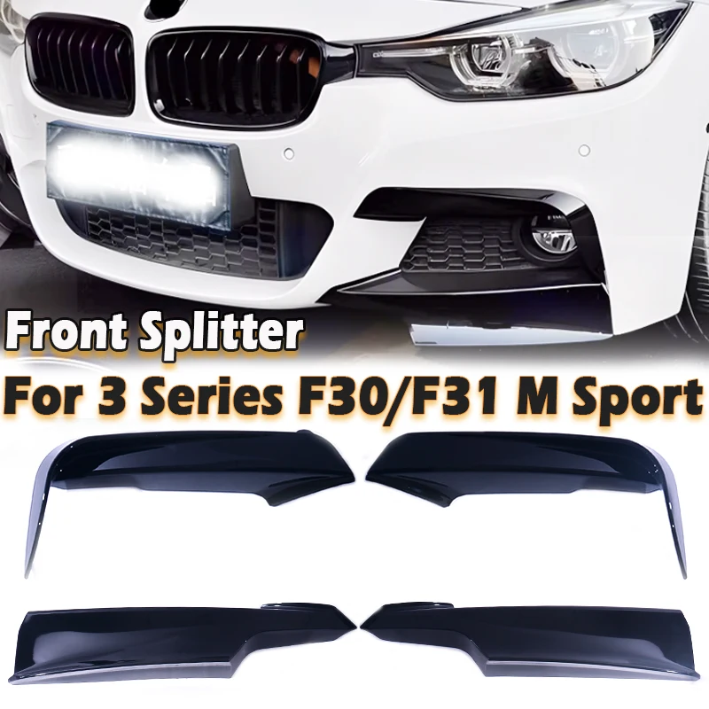 Front Bumper Fog Lamp Cover Splitter Canard Spoiler For BMW 3 Series F30 F31 M Sport 2012-2019 316i 320i 328i 330i 335i 340i
Front Bumper Fog Lamp Cover Splitter Canard Spoiler For BMW 3 Series F30 F31 M Sport 2012-2019 316i 320i 328i 330i 335i 340i