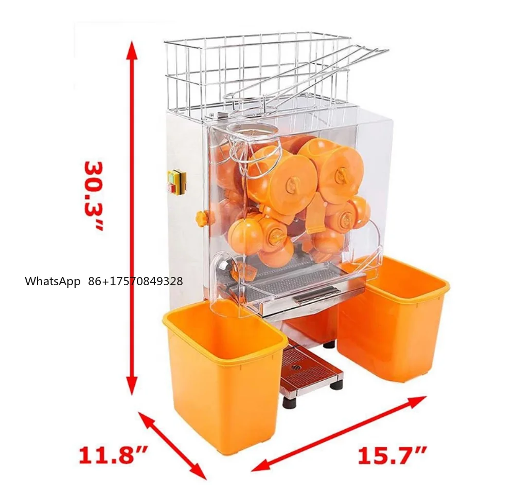 Commercial Orange Juicer Stainless Steel Automatic Juicer Machine
Commercial Orange Juicer Stainless Steel Automatic Juicer Machine