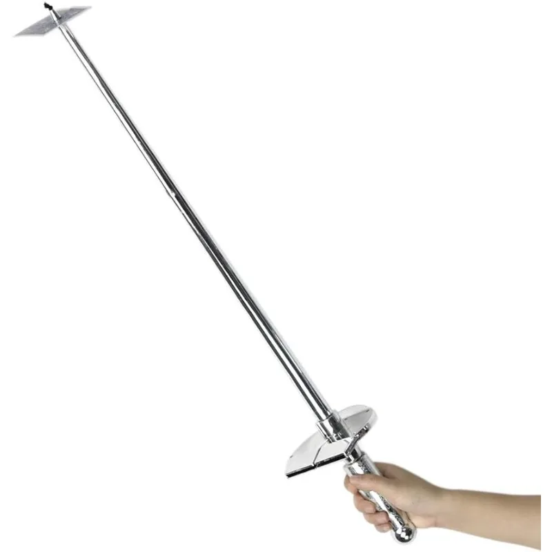 Магический трюк «Меч сквозь карту» — винтажные иллюзии с мечом и картами, сценический реквизит для фокусников, ментализм с близким планом, забавный фокус с использованием трюковых приспособлений
Магический трюк «Меч сквозь карту» — винтажные иллюзии с мечом и картами, сценический реквизит для фокусников, ментализм с близким планом, забавный фокус с использованием трюковых приспособлений