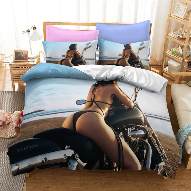 Car Sexy Buttocks Bikini Girl Bedding Set Boys Girls Twin Queen Size Duvet Cover Pillowcase Bed Kids Adult Home Textileextile
Car Sexy Buttocks Bikini Girl Bedding Set Boys Girls Twin Queen Size Duvet Cover Pillowcase Bed Kids Adult Home Textileextile
