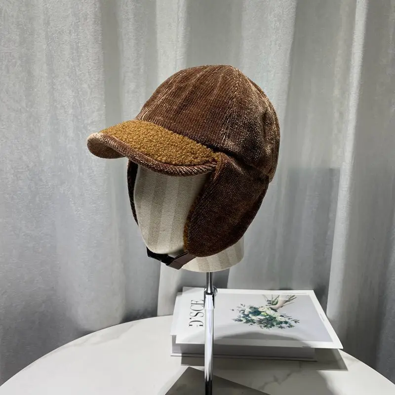 Японская вельветовая шапка-траппер - минималистичная однотонная зимняя шапка-ушанка из искусственной овчины, термовелосипедная кепка для женщин
Японская вельветовая шапка-траппер - минималистичная однотонная зимняя шапка-ушанка из искусственной овчины, термовелосипедная кепка для женщин