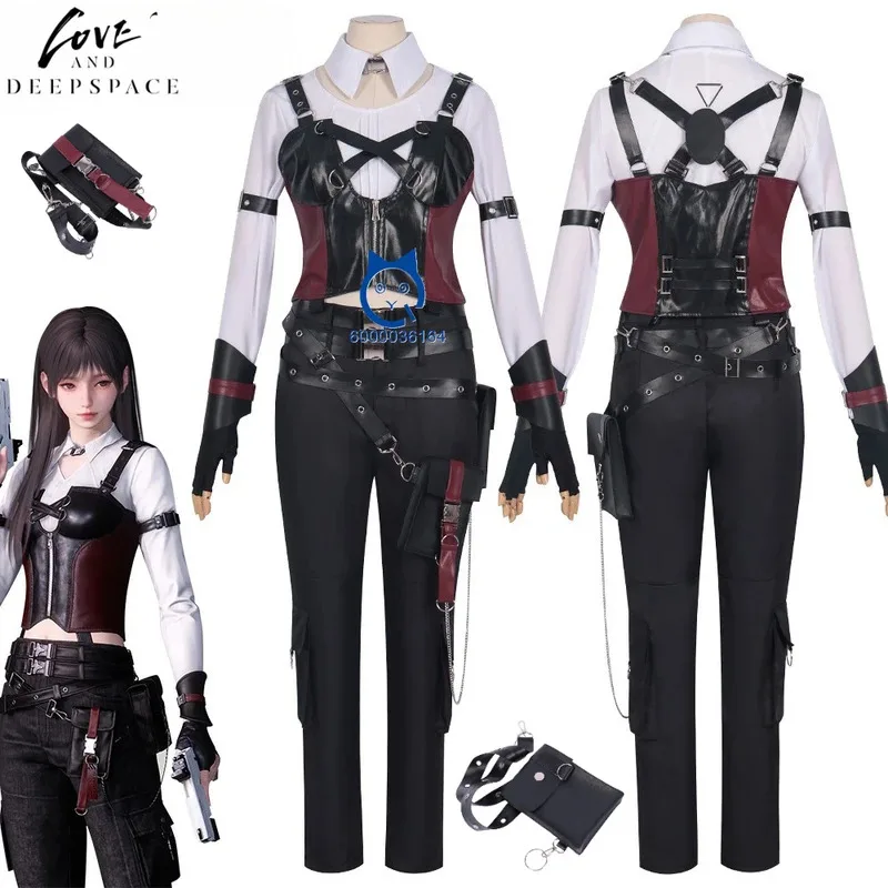 Hot Game Love and Deepspace Miss Hunter Cosplay Costume Anime Battle Suit Uniform for Women Halloween Party Comic Con Role Play
Hot Game Love and Deepspace Miss Hunter Cosplay Costume Anime Battle Suit Uniform for Women Halloween Party Comic Con Role Play