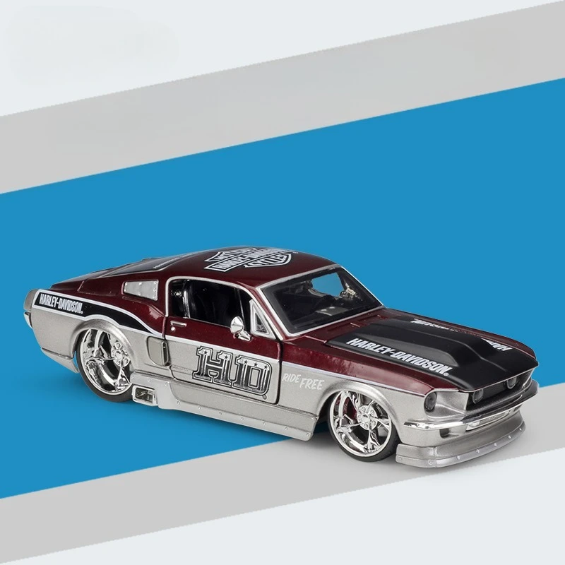 Merck Figure 1:24 Ford Mustang 1967 Ford Mustang GT Harley Edition Simulation Alloy Car Model
Merck Figure 1:24 Ford Mustang 1967 Ford Mustang GT Harley Edition Simulation Alloy Car Model