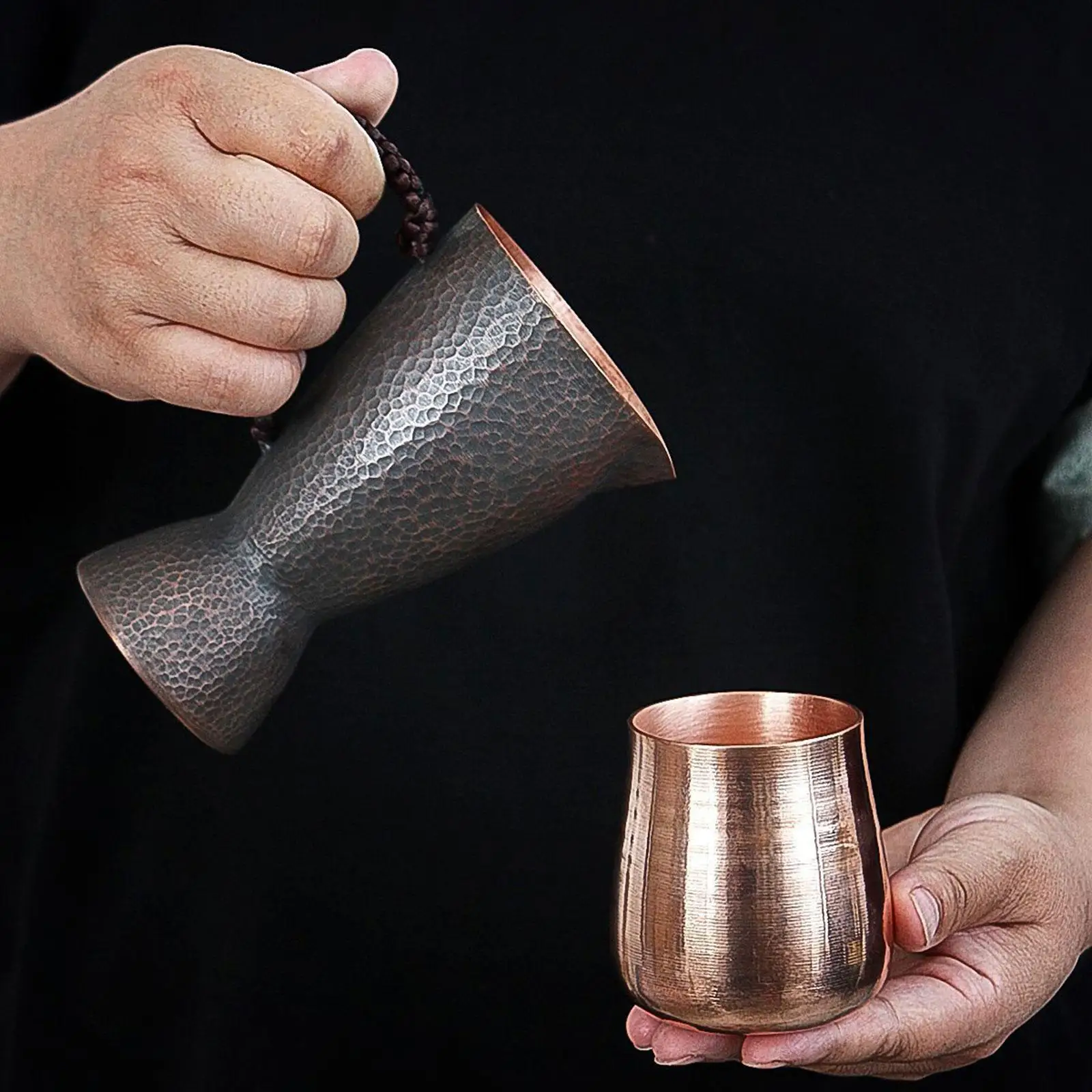 Copper Teapot 350 ml with Woven Handle Milk Pitcher Cup Kungfu Teapot Water Kettle for Picnic Outdoor Restaurant Hotel Kitchen
Copper Teapot 350 ml with Woven Handle Milk Pitcher Cup Kungfu Teapot Water Kettle for Picnic Outdoor Restaurant Hotel Kitchen