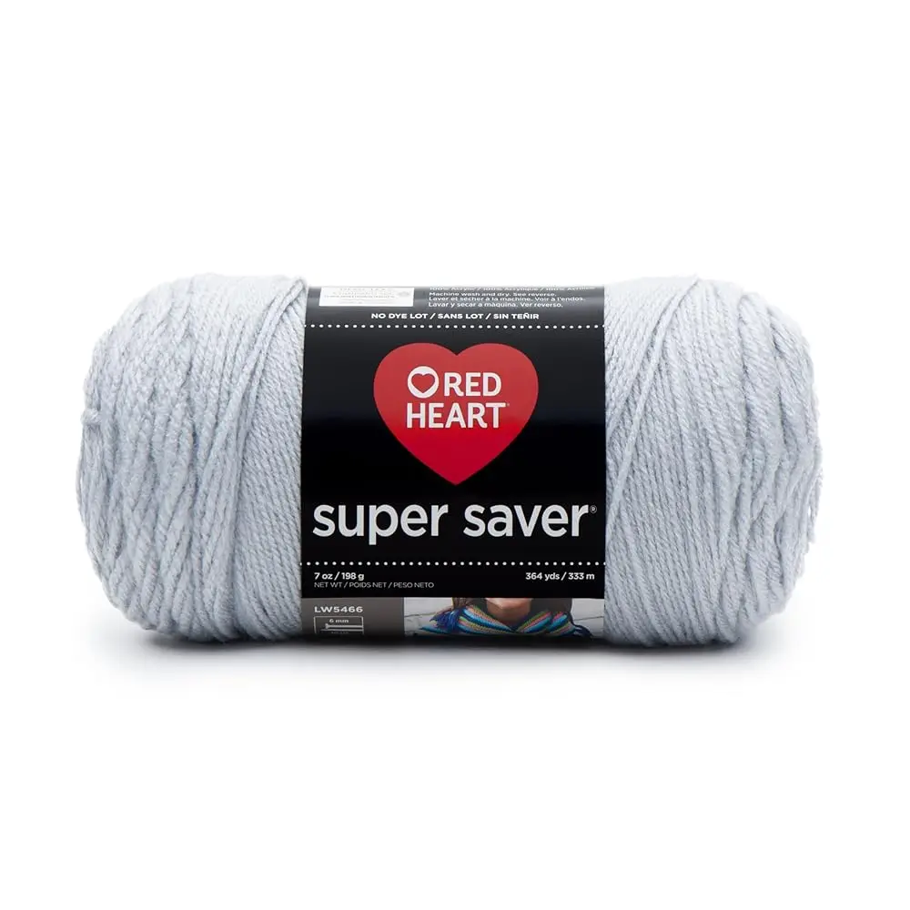 RED HEART Super Saver Yarn, Light Grey
RED HEART Super Saver Yarn, Light Grey