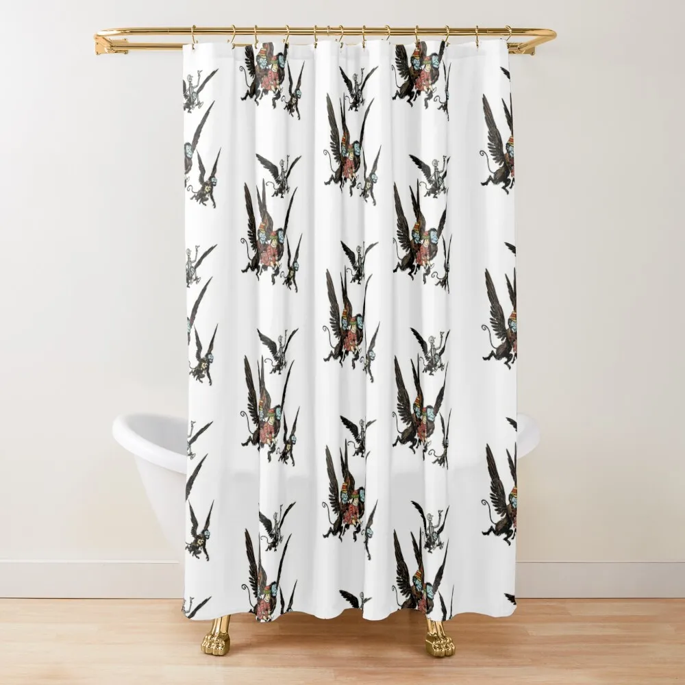 the wizard of oz flying monkeys (colored) Shower Curtain Accessories For Shower And Services Shower Bath Curtain
the wizard of oz flying monkeys (colored) Shower Curtain Accessories For Shower And Services Shower Bath Curtain