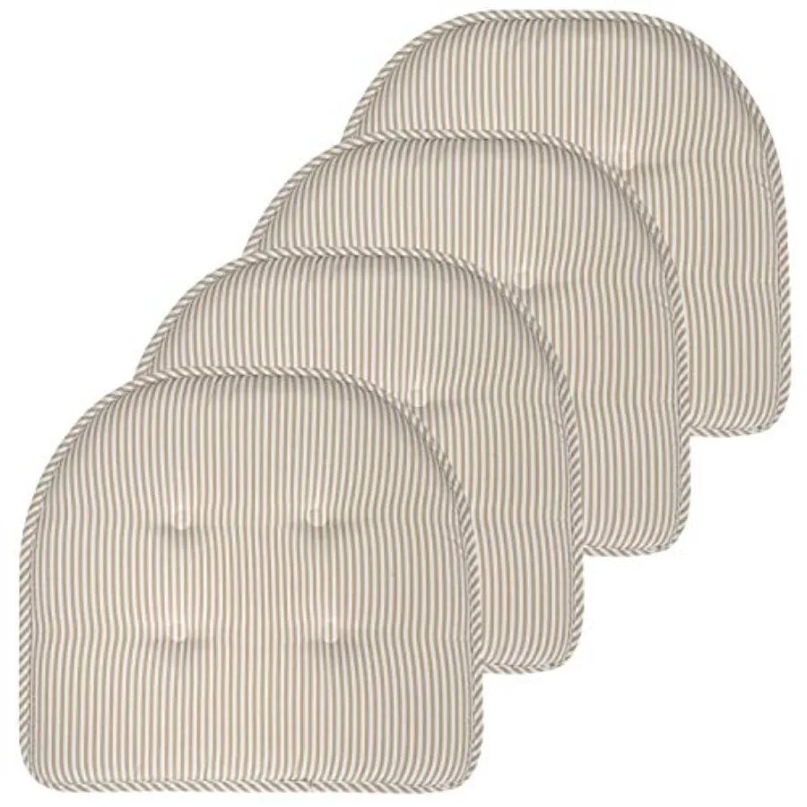 Chair Cushion Memory Tufted Slip Non Skid Rubber Back U-Shaped 17" x 16" Seat Cover, Count of 1
Chair Cushion Memory Tufted Slip Non Skid Rubber Back U-Shaped 17" x 16" Seat Cover, Count of 1