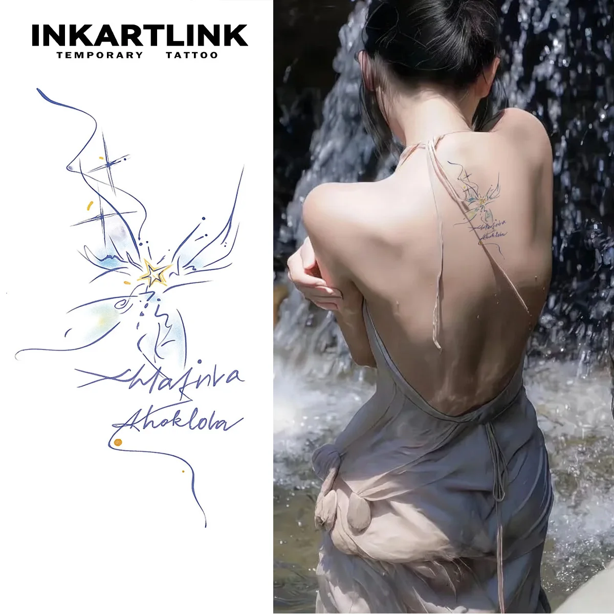 INKARTLINK временные татуировки наклейки водостойкая цветная печать линия искусство слова временные татуировки товары для вечеринок DIY наклейки
INKARTLINK временные татуировки наклейки водостойкая цветная печать линия искусство слова временные татуировки товары для вечеринок DIY наклейки