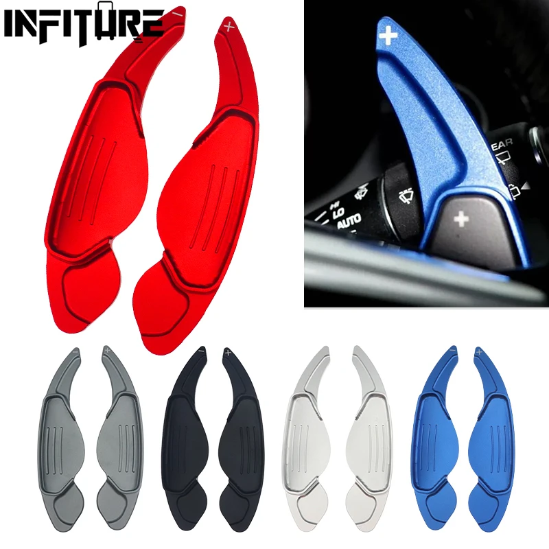 2pcs Aluminum Car Steering Wheel Shift Paddle Shifter Gear Extention For Land Range Rover Evoque Discovery Sport/Jaguar XF XE XJ
2pcs Aluminum Car Steering Wheel Shift Paddle Shifter Gear Extention For Land Range Rover Evoque Discovery Sport/Jaguar XF XE XJ