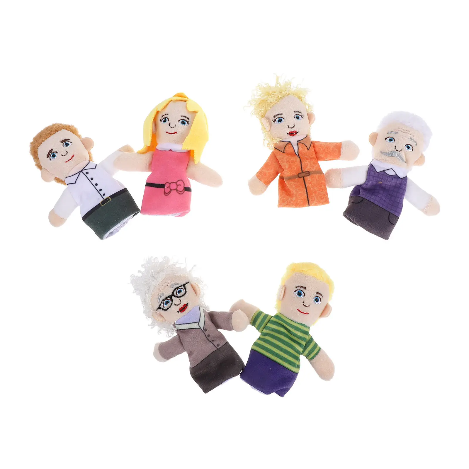 6Pcs Family Finger Puppets Interactive Soft Story Time Hand Puppets Set for Kids Learning Play Party Favors Educational
6Pcs Family Finger Puppets Interactive Soft Story Time Hand Puppets Set for Kids Learning Play Party Favors Educational