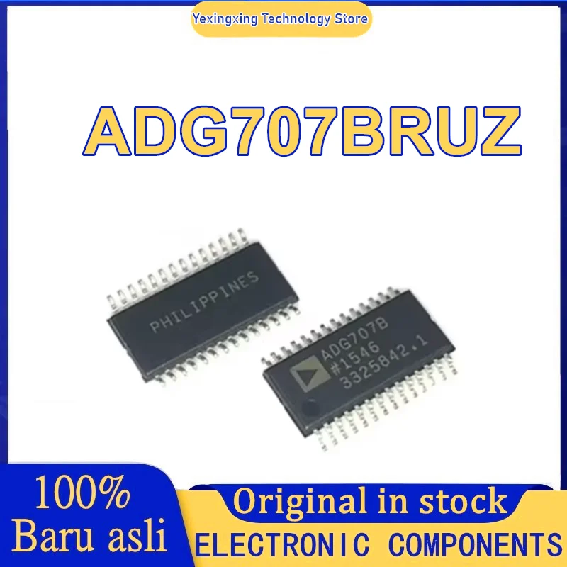 ADG707BRUZ-REEL7 ADG707BRUZ ADG707B ADG707 Chip TSSOP-28 Low Voltage 8-16 Analog Switch Multiplexer Chip in stock
ADG707BRUZ-REEL7 ADG707BRUZ ADG707B ADG707 Chip TSSOP-28 Low Voltage 8-16 Analog Switch Multiplexer Chip in stock