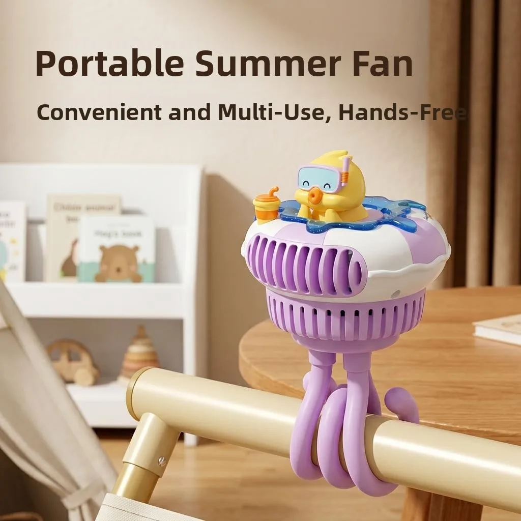 Cute Pet Octopus Fan Portable Baby Stroller Clip Fan Leafless Outdoor USB Fan BEAUTISKY Brand 3 Speed Levels Compact Size
Cute Pet Octopus Fan Portable Baby Stroller Clip Fan Leafless Outdoor USB Fan BEAUTISKY Brand 3 Speed Levels Compact Size