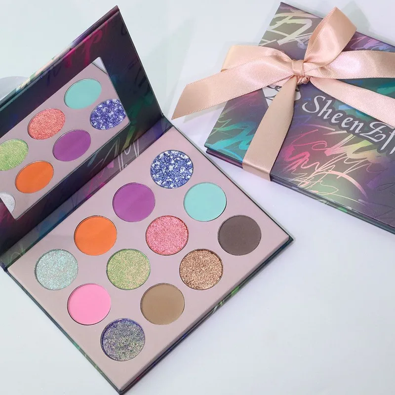 Xunfeite 12-color Eyeshadow Palette, Secret Love Diary, Chameleon, High Gloss, Pearlescent And Dazzling
Xunfeite 12-color Eyeshadow Palette, Secret Love Diary, Chameleon, High Gloss, Pearlescent And Dazzling