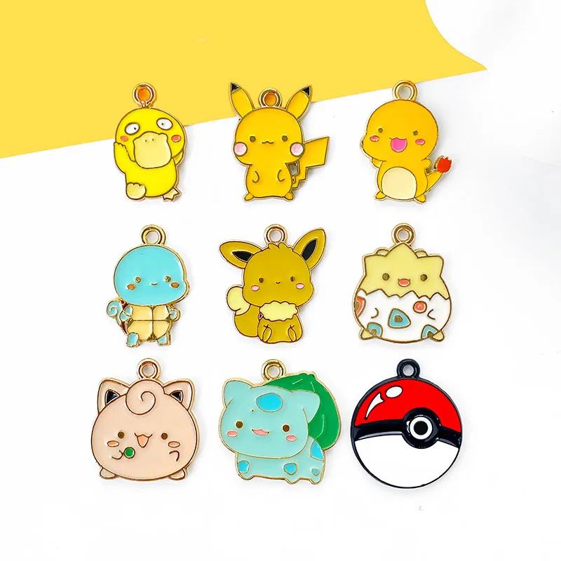 40/50pcs Cartoon for Pokemon pendant Decorations Alloy Pendant Anime Series DIY Creative Fashion Jewelry Accessories Gift
40/50pcs Cartoon for Pokemon pendant Decorations Alloy Pendant Anime Series DIY Creative Fashion Jewelry Accessories Gift