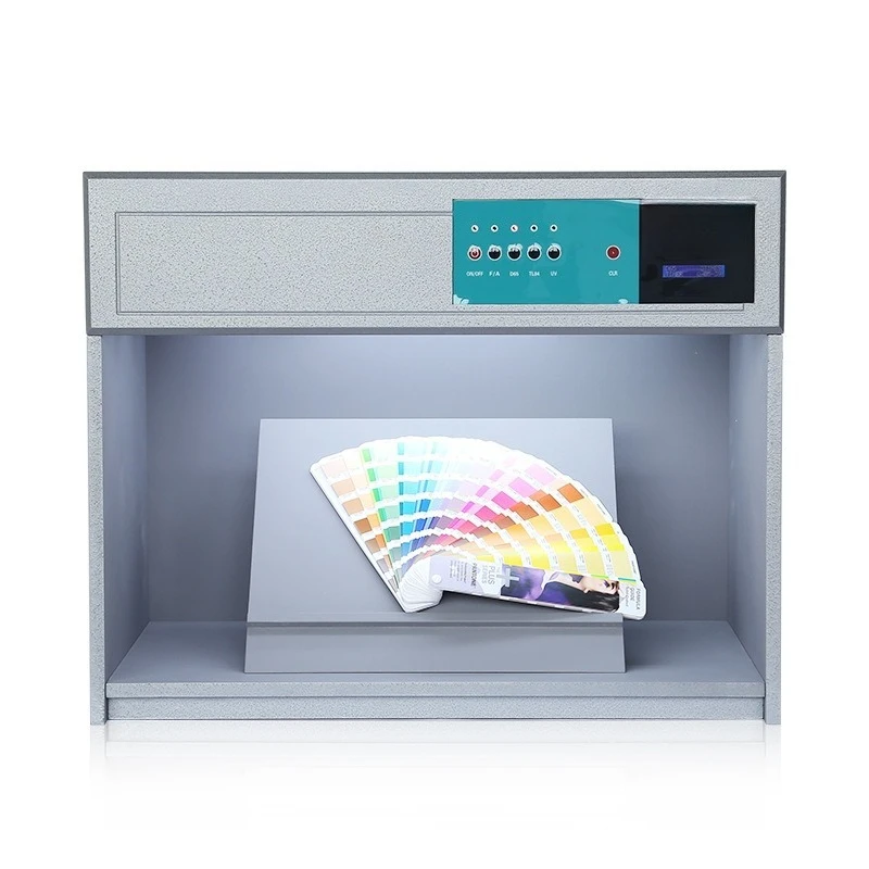 D65 color light box four, five and six light source box fabric textile paint mixing printing
D65 color light box four, five and six light source box fabric textile paint mixing printing