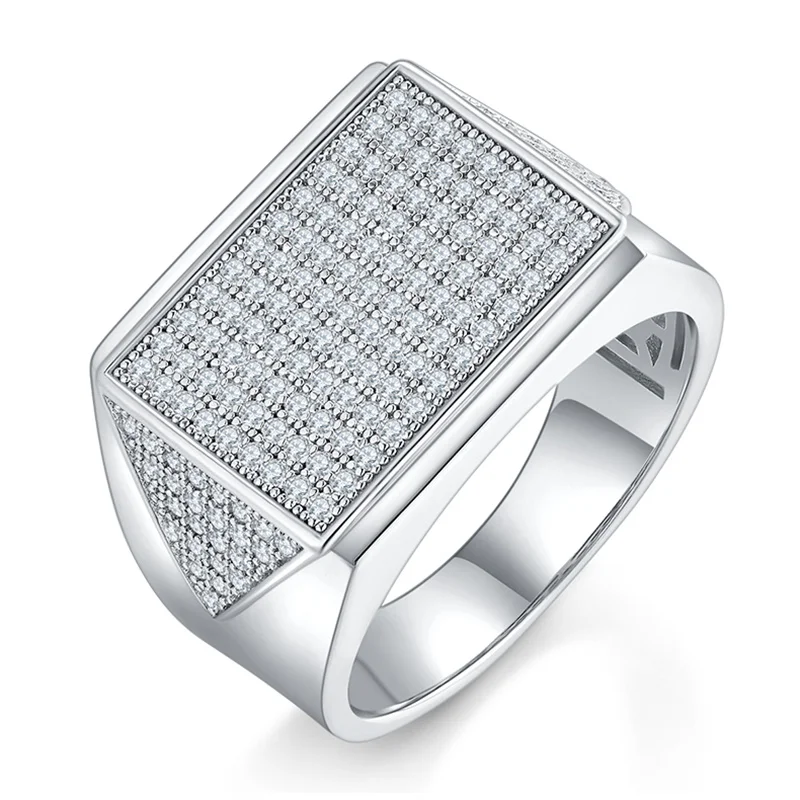 Plated 18K Gold D Color Male Moissanite Ring S925 Sterling Sliver Diamond Eternity Band Wedding Engagement for Men Jewelry
Plated 18K Gold D Color Male Moissanite Ring S925 Sterling Sliver Diamond Eternity Band Wedding Engagement for Men Jewelry