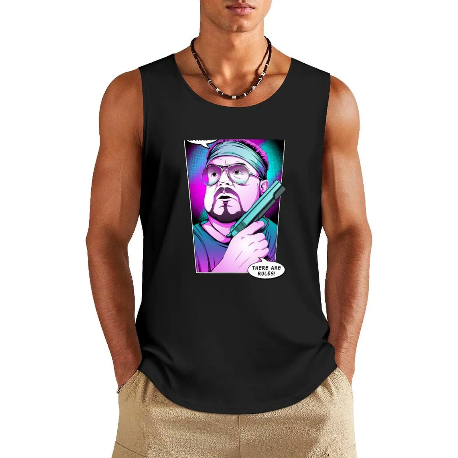 There Are Rules... Tank Top anime t-shirts Men's sleeveless gym shirts man sexycostume
There Are Rules... Tank Top anime t-shirts Men's sleeveless gym shirts man sexycostume