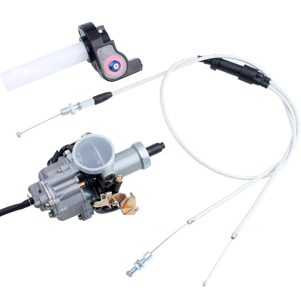 Motorcycle Carburetor Throttle Settle Dual Cable kit for PZ30 200cc 250cc Engine Pit Dirt Bike ATV Quad 4 Wheeler
Motorcycle Carburetor Throttle Settle Dual Cable kit for PZ30 200cc 250cc Engine Pit Dirt Bike ATV Quad 4 Wheeler