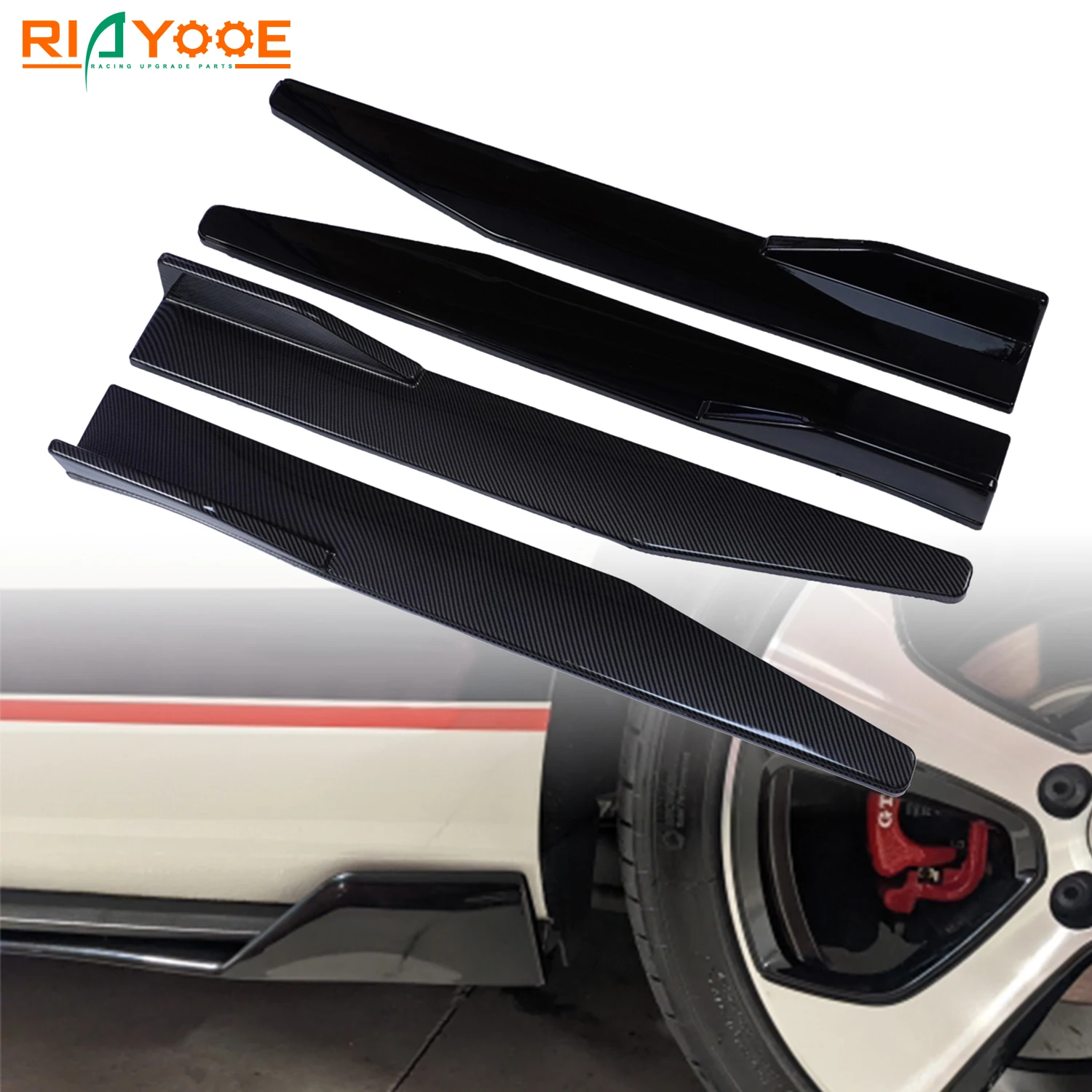 2PCS Car Side Skirts Universal 86cm Left Right Protective Panels Anti-crash Diffuser For Auto Side Wing Splitter Bumper Lip
2PCS Car Side Skirts Universal 86cm Left Right Protective Panels Anti-crash Diffuser For Auto Side Wing Splitter Bumper Lip