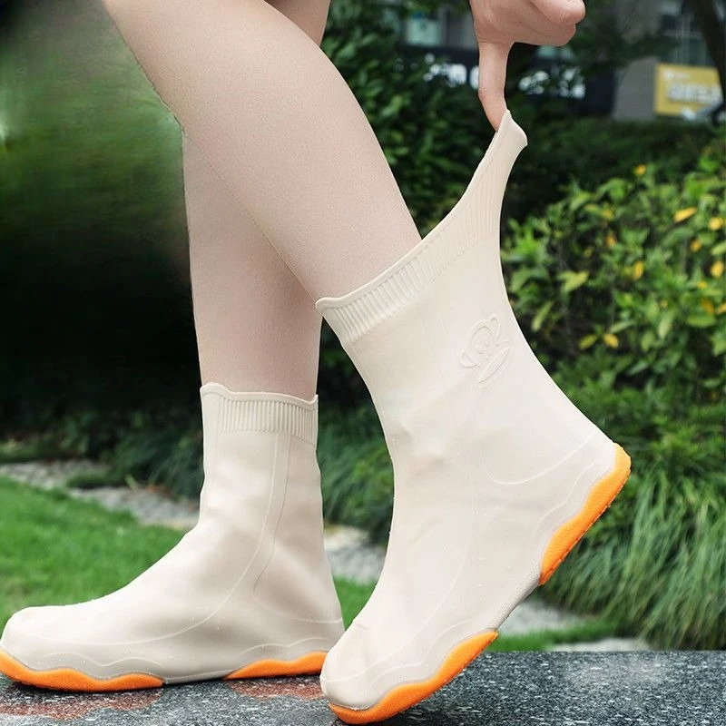 Waterproof Shoe Covers Men Women High Top Thickened Non Slip Rain Boots Durable Anti Mud Overshoes Outdoor Work Protection Gear
Waterproof Shoe Covers Men Women High Top Thickened Non Slip Rain Boots Durable Anti Mud Overshoes Outdoor Work Protection Gear