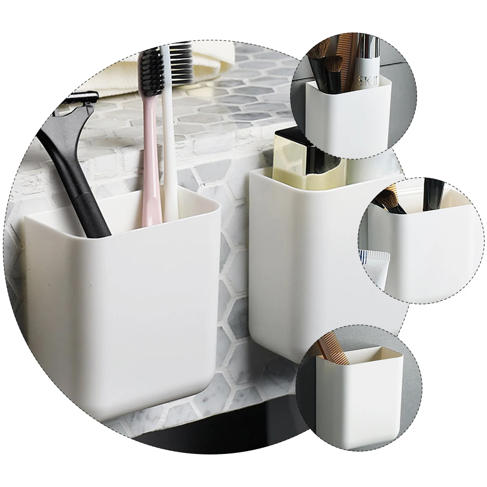 2Pcs Wall Mounted Storage Box Plastic Container Cell Phone Stand Bathroom Organizer Home Decor Storage Solution Remote Control
2Pcs Wall Mounted Storage Box Plastic Container Cell Phone Stand Bathroom Organizer Home Decor Storage Solution Remote Control