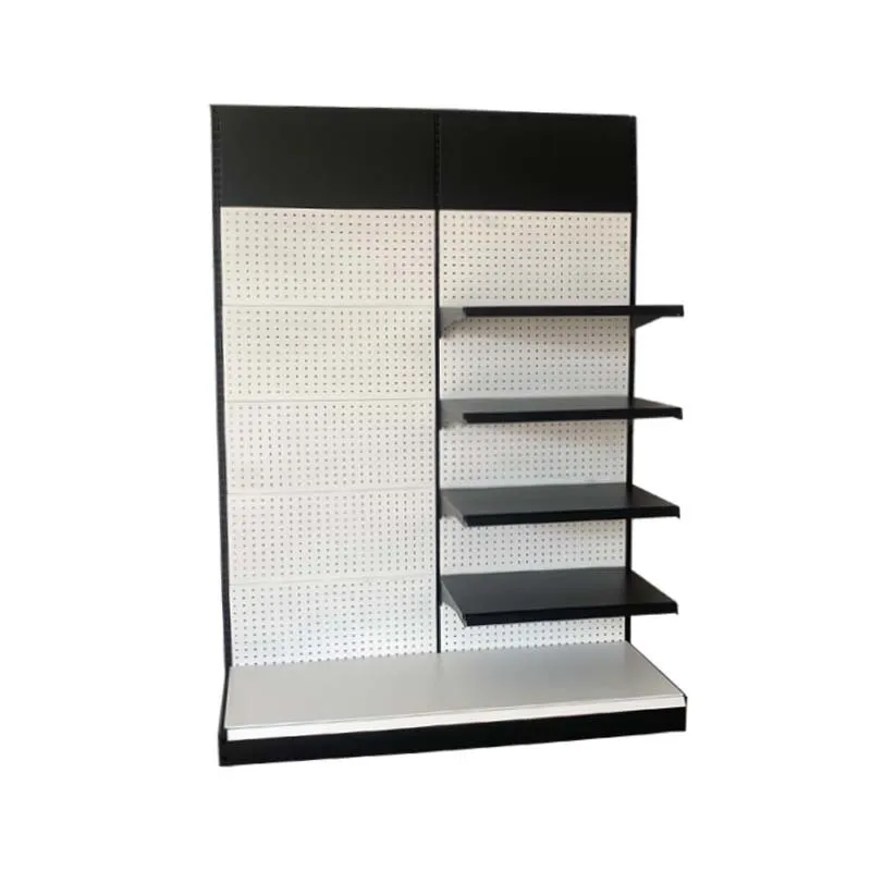 Thickened silk-screen pegboard multi-layer single/double-sided supermarket supermarket shelf display racks
Thickened silk-screen pegboard multi-layer single/double-sided supermarket supermarket shelf display racks