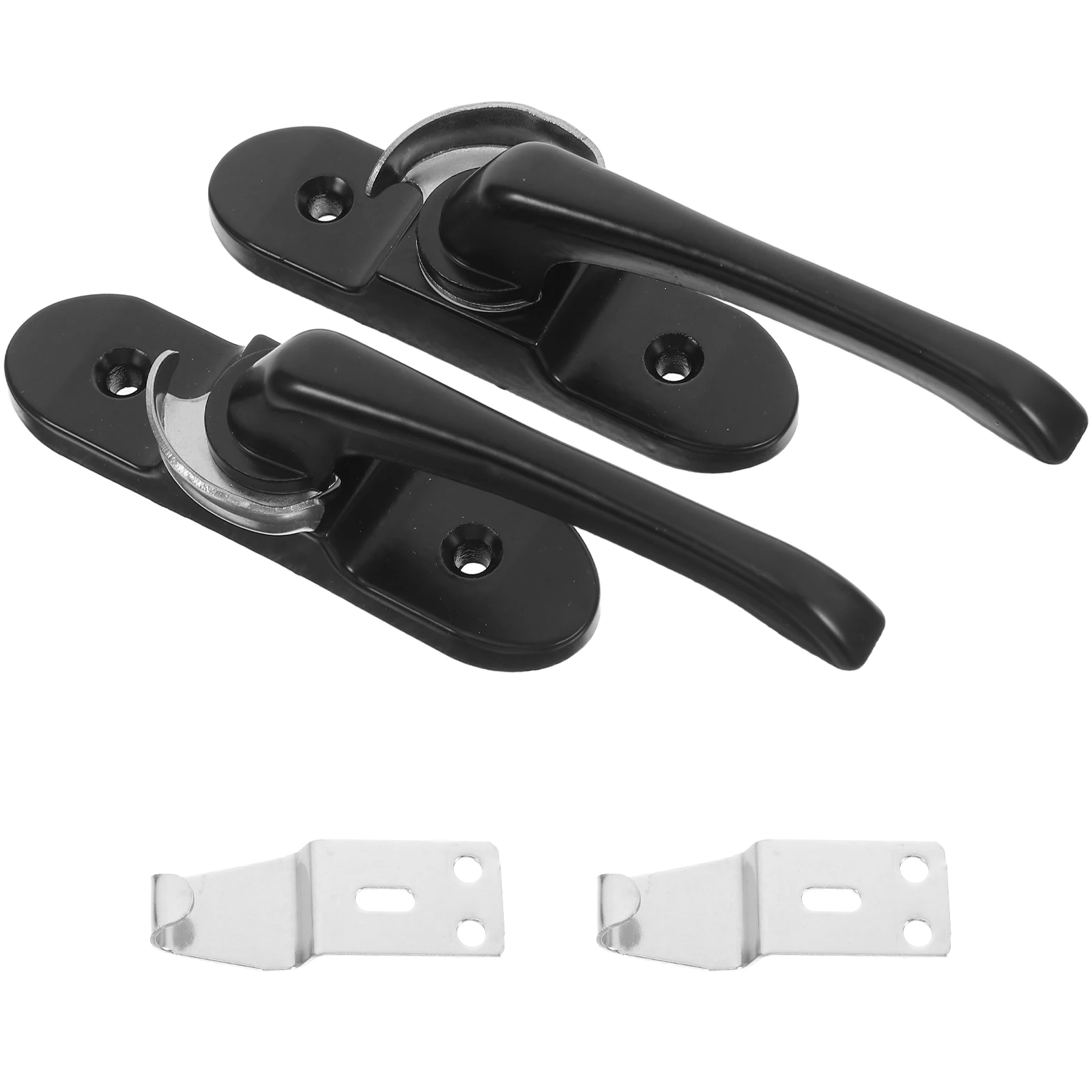 2 Pcs Locks Zinc Alloy Crescent Sliding Door Latch Home Security Hardware Suitable Various Sliding Glass Window Lock Windows
2 Pcs Locks Zinc Alloy Crescent Sliding Door Latch Home Security Hardware Suitable Various Sliding Glass Window Lock Windows
