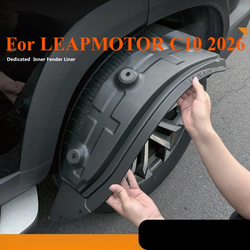 Car For LEAPMOTOR C10 2026 Rear door lining front and rear wheel mudguard modification accessories
Car For LEAPMOTOR C10 2026 Rear door lining front and rear wheel mudguard modification accessories