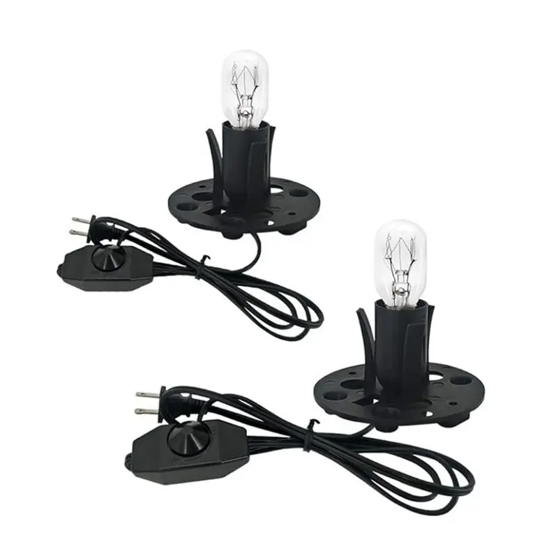 【COMELY】Replacement Cords With Base Assembly US Plug- 2Pcs Himalayan Salt Lamp Cords& Dimmer Switch
【COMELY】Replacement Cords With Base Assembly US Plug- 2Pcs Himalayan Salt Lamp Cords& Dimmer Switch