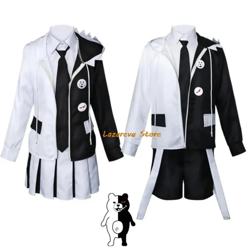 Game Danganronpa V3: Killing Harmony Monokuma Cosplay Costume Anime School Jk Uniform Halloween Black And White Suit
Game Danganronpa V3: Killing Harmony Monokuma Cosplay Costume Anime School Jk Uniform Halloween Black And White Suit