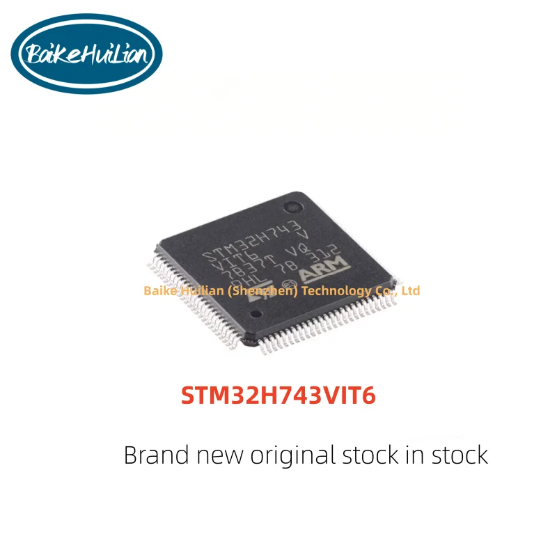 STM32H743VIT6 New Original LQFP-100 Chip M7 Series 32-bit Microcontroller MCU
STM32H743VIT6 New Original LQFP-100 Chip M7 Series 32-bit Microcontroller MCU