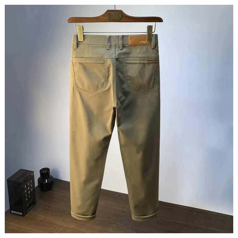 High end men's casual pants for autumn 2025, new fashionable and versatile slim fit straight leg business commuting trousers
High end men's casual pants for autumn 2025, new fashionable and versatile slim fit straight leg business commuting trousers