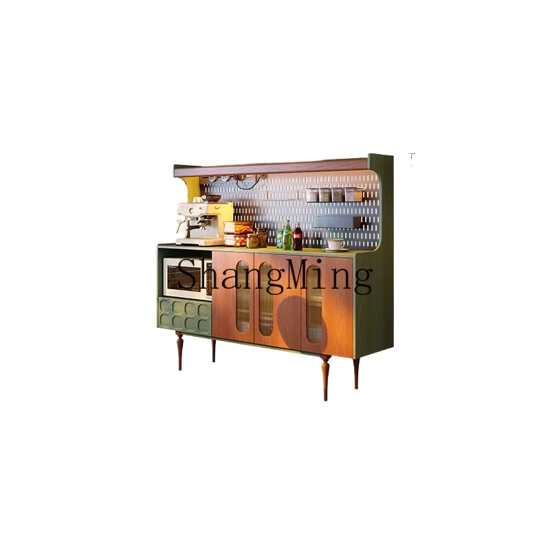 C Solid wood dining side cabinet, antique style, integrated storage against the wall, retro tea, living room side cabinet
C Solid wood dining side cabinet, antique style, integrated storage against the wall, retro tea, living room side cabinet