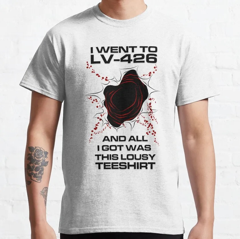 I went to LV-426 and all I got was this lousy teeshirt funny T-Shirt retro sci fi Xenomorph ripley vintage horror movie weyland
I went to LV-426 and all I got was this lousy teeshirt funny T-Shirt retro sci fi Xenomorph ripley vintage horror movie weyland