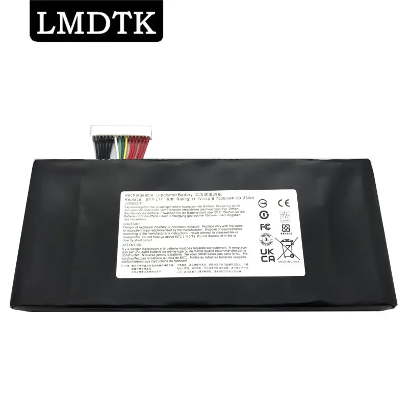 Новый аккумулятор LMDTK для ноутбука MSI GT72 2QD GT72S 6QF GT72VR WT72
Новый аккумулятор LMDTK для ноутбука MSI GT72 2QD GT72S 6QF GT72VR WT72