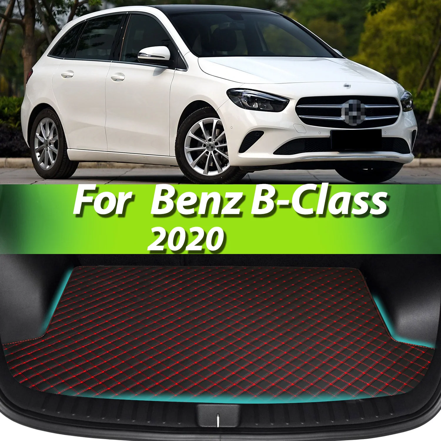 For Benz B-Class 2020 Artificial Leather Car Trunk Mat Rear Trunk Cargo Protective Mat Car Interior Accessories
For Benz B-Class 2020 Artificial Leather Car Trunk Mat Rear Trunk Cargo Protective Mat Car Interior Accessories