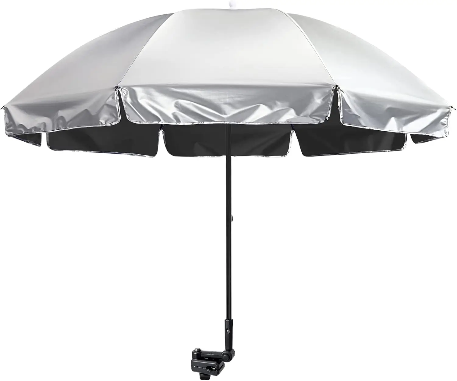 Universal Clamp-On Sun Umbrella with UPF 50+ UV Protection for Outdoor Chairs, Strollers, and More
Universal Clamp-On Sun Umbrella with UPF 50+ UV Protection for Outdoor Chairs, Strollers, and More