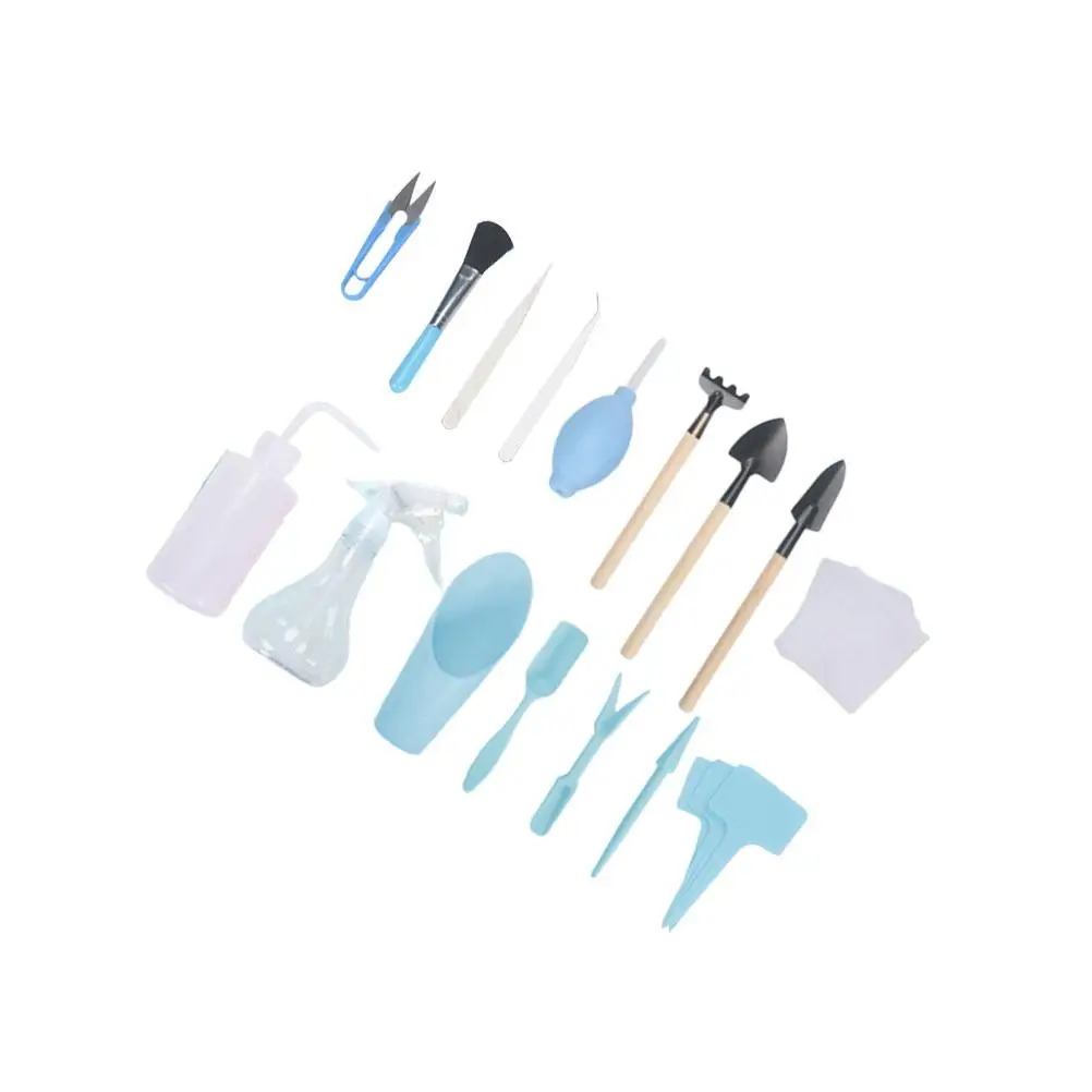16 Pcs Small Gardening Tools Kit for Planting Succulents Weeding Digging Transplanting Pruning Mini Shovel Trowel Garden
16 Pcs Small Gardening Tools Kit for Planting Succulents Weeding Digging Transplanting Pruning Mini Shovel Trowel Garden