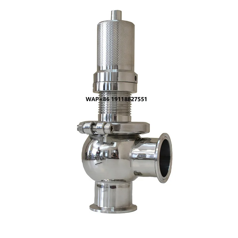Manual Stainless Steel 304/316L Clamp Connection Air Safety Valve Water Pressure Release 1 "-4" Port 1.0-1 Working Connection
Manual Stainless Steel 304/316L Clamp Connection Air Safety Valve Water Pressure Release 1 "-4" Port 1.0-1 Working Connection