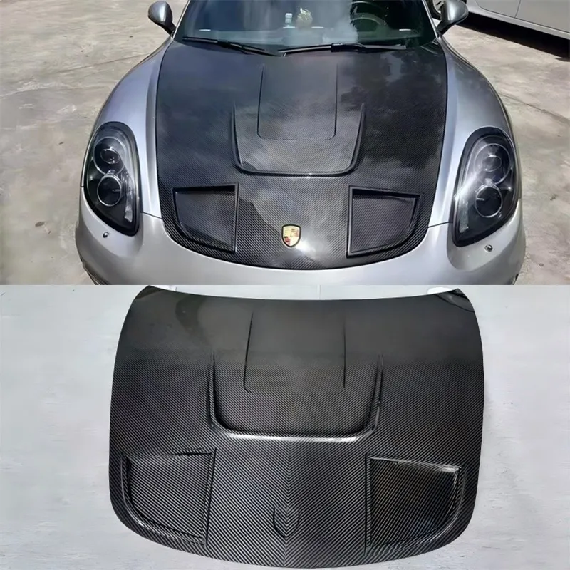 For Porsche 718 981 991.1 991.2 ReaI Dry Carbon Fiber Hood Engine Cover Hood Car Headliner Hood Cover Upgrade Auto Parts Kit
For Porsche 718 981 991.1 991.2 ReaI Dry Carbon Fiber Hood Engine Cover Hood Car Headliner Hood Cover Upgrade Auto Parts Kit