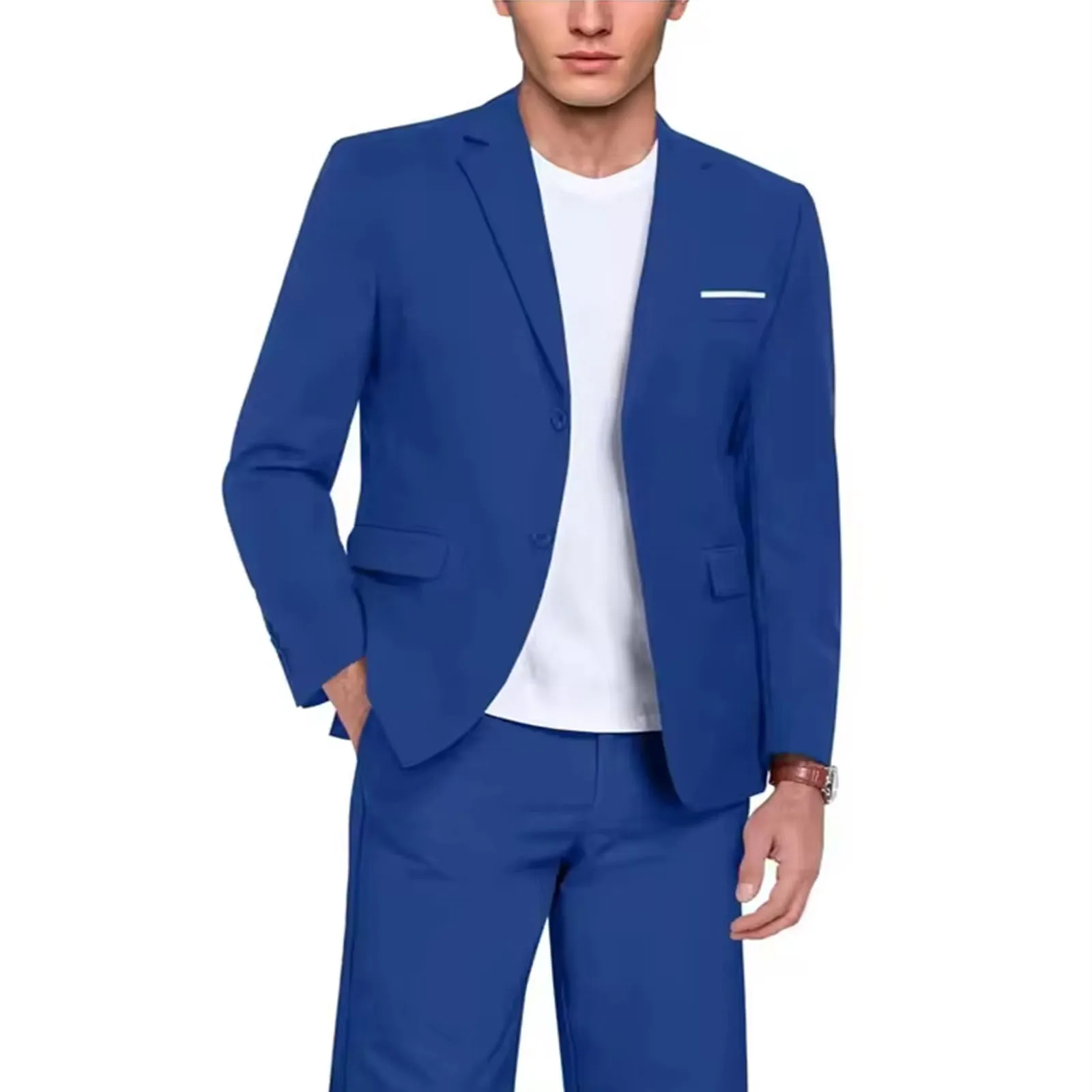 17 Color High-end Brand Formal Business Mens Suit Two-piece Groom Wedding Dress Solid Color Suit XS-6XL ( Jacket + Pants )
17 Color High-end Brand Formal Business Mens Suit Two-piece Groom Wedding Dress Solid Color Suit XS-6XL ( Jacket + Pants )