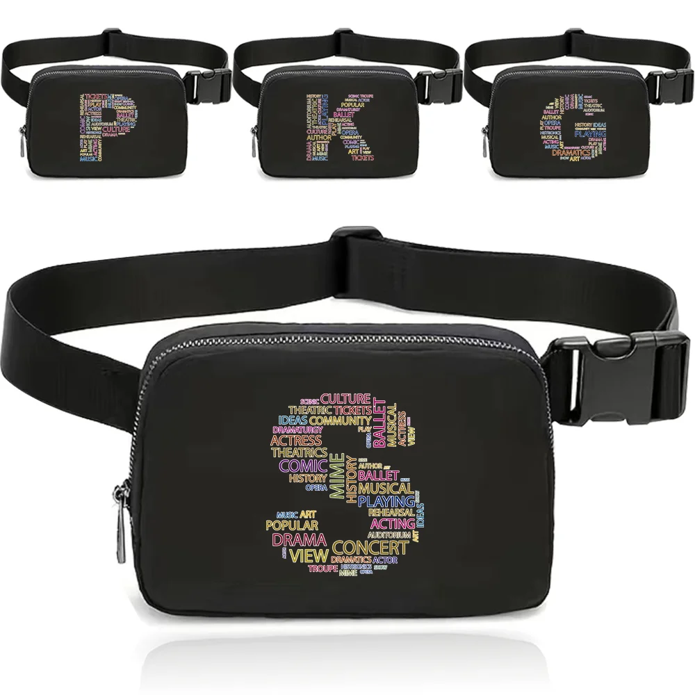 Fanny Packs Waist Pack for Women Waterproof Waist Bag with Adjustable Strap for Travel Sports Running Text Series Hip Bag
Fanny Packs Waist Pack for Women Waterproof Waist Bag with Adjustable Strap for Travel Sports Running Text Series Hip Bag