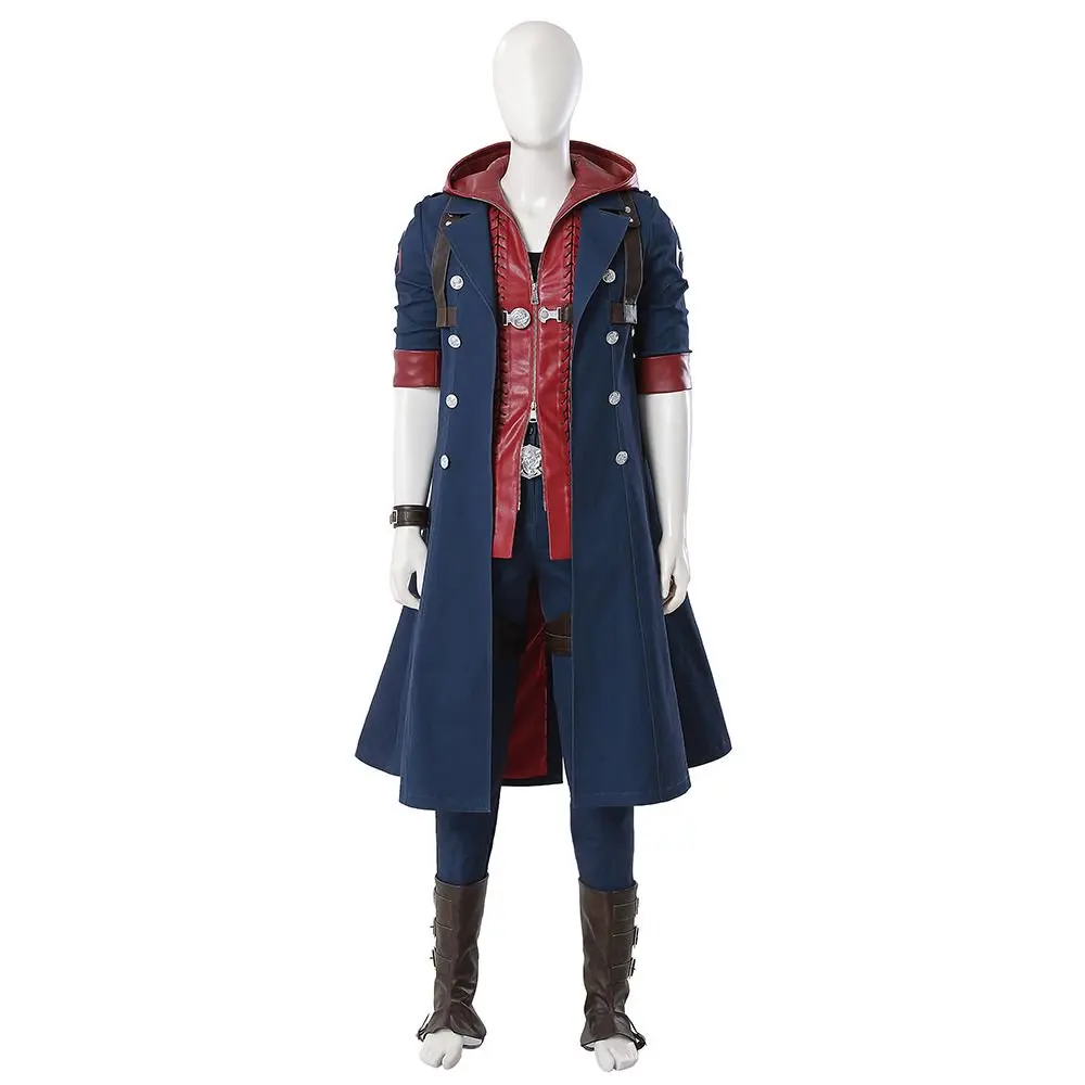 DMC 4 Nero Cosplay Costume for Christmas Nero Long Trench Costume for Men Halloween Party Suit
DMC 4 Nero Cosplay Costume for Christmas Nero Long Trench Costume for Men Halloween Party Suit