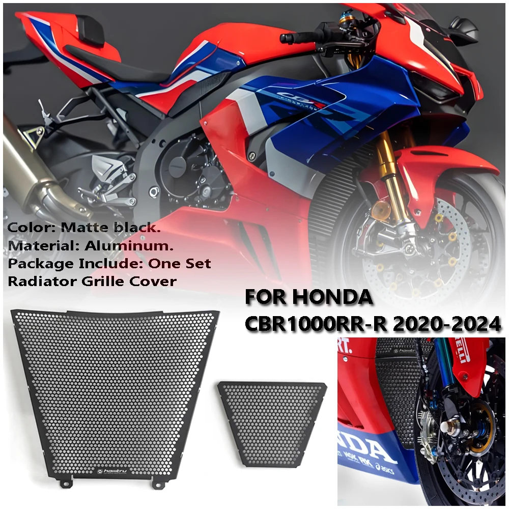 Honeycomb shaped Motorcycle Radiator Core Guards Grille Cover Protection Fit for Honda CBR1000RR-R 2020-2024
Honeycomb shaped Motorcycle Radiator Core Guards Grille Cover Protection Fit for Honda CBR1000RR-R 2020-2024
