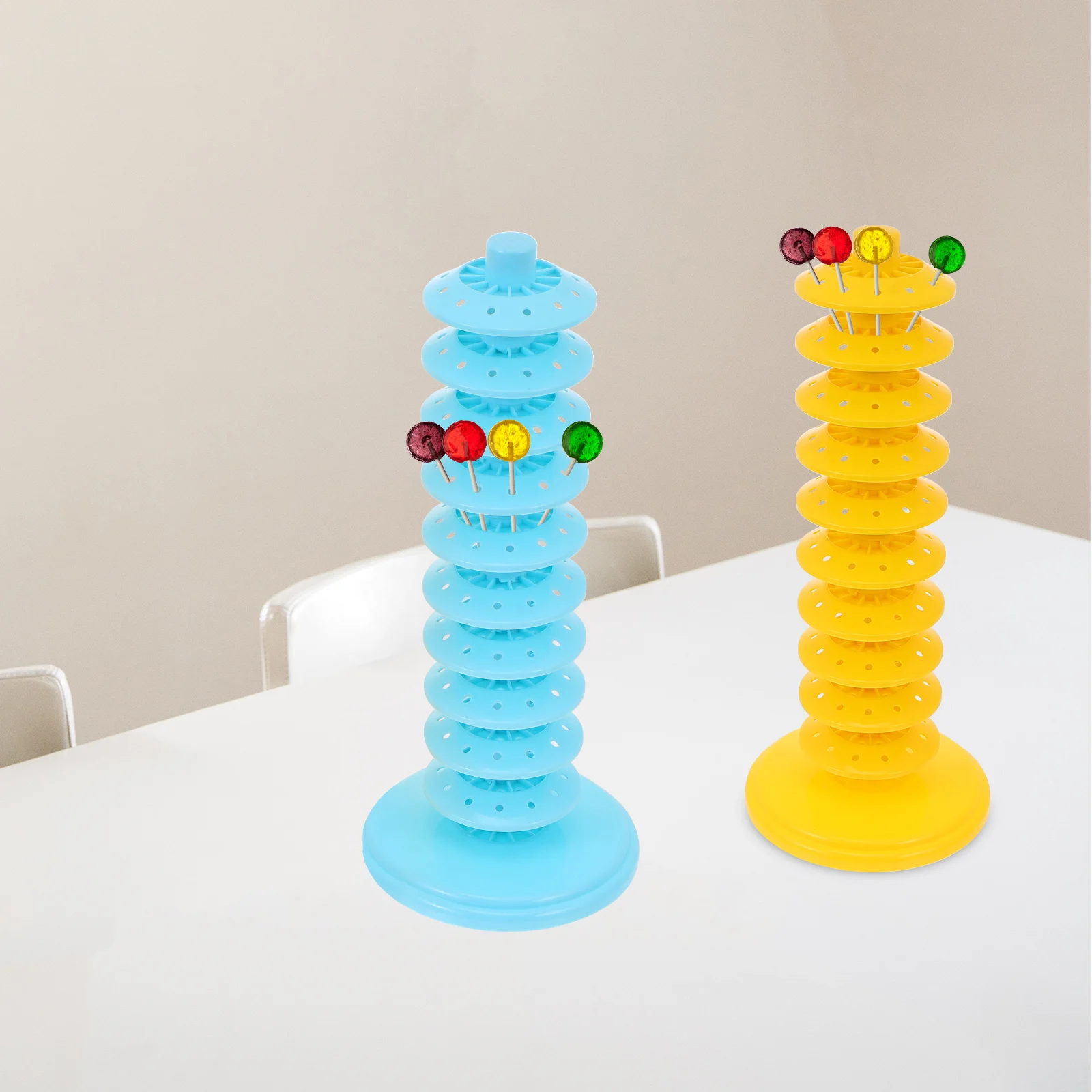 Lollipop Display Stand Candy Rack Popsicle Holders Kids Treat Sticks Circular PP Material Multi Layers Practical
Lollipop Display Stand Candy Rack Popsicle Holders Kids Treat Sticks Circular PP Material Multi Layers Practical