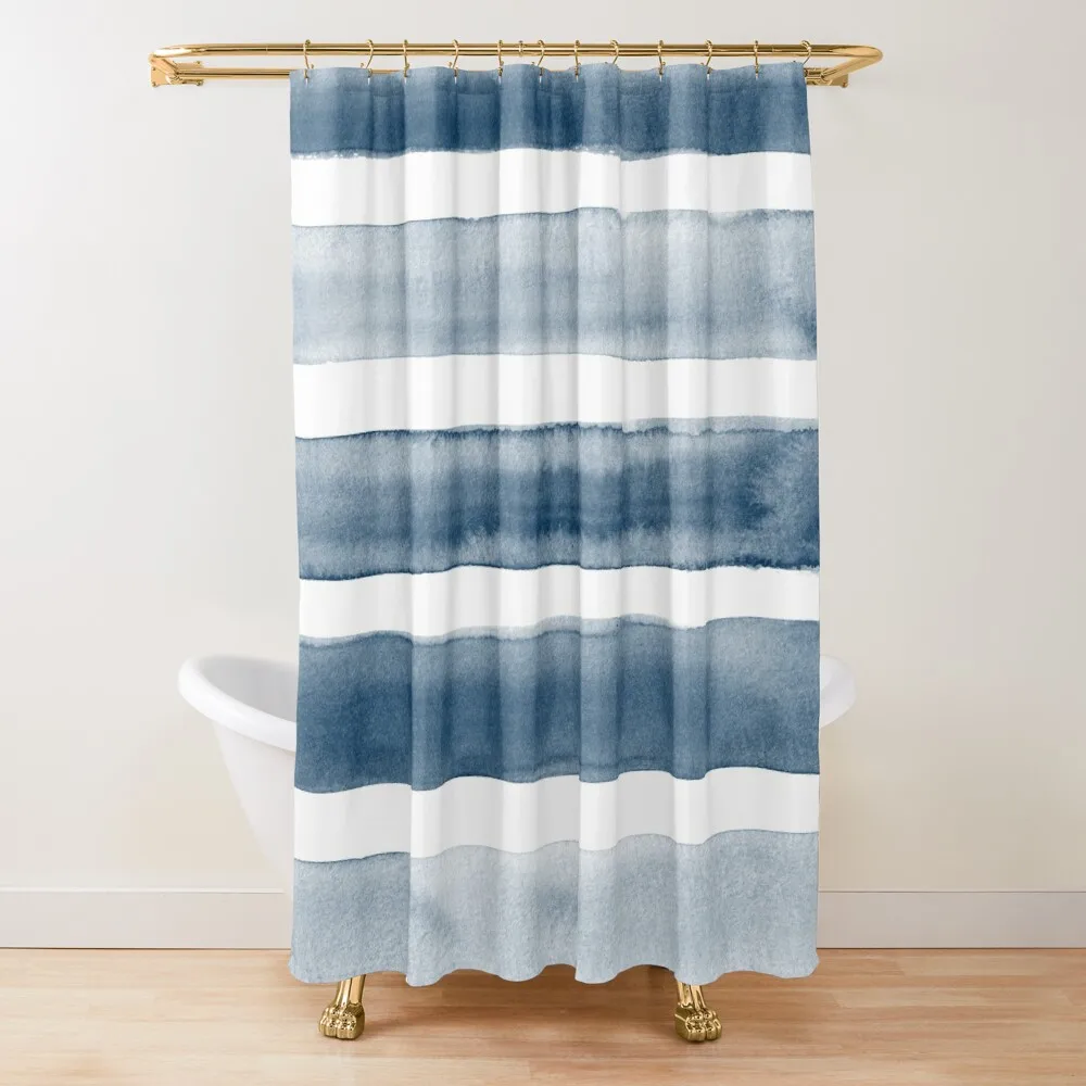Navy Blue Hamptons Inspired Watercolour Abstract Shower Curtain Shower Waterproof Shower For Bathroom Luxury Bathroom Curtain
Navy Blue Hamptons Inspired Watercolour Abstract Shower Curtain Shower Waterproof Shower For Bathroom Luxury Bathroom Curtain