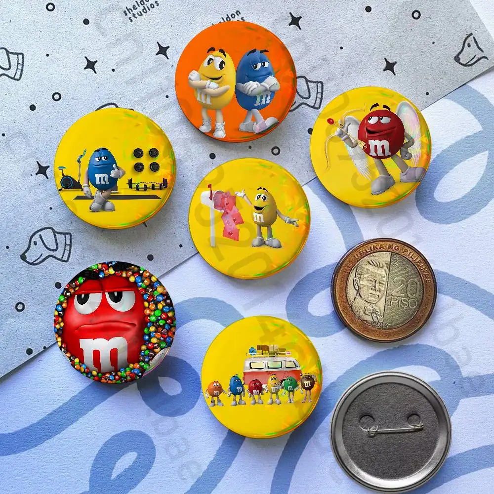 M-M-Ms-S C-Chocolates-S Pins 58mm Cute Cartoon Badge Handmade Brooches for Backpack Accessories Jewelry Gifts
M-M-Ms-S C-Chocolates-S Pins 58mm Cute Cartoon Badge Handmade Brooches for Backpack Accessories Jewelry Gifts