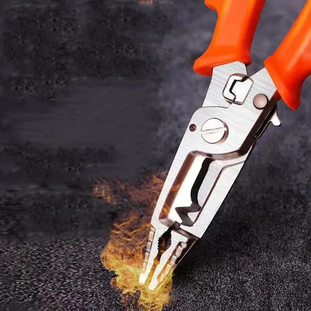 Durable Metal Stripping Crimping Pliers Multifunctional Universal Removal Pliers Hardware Hand Tools Steel Wire Pliers
Durable Metal Stripping Crimping Pliers Multifunctional Universal Removal Pliers Hardware Hand Tools Steel Wire Pliers